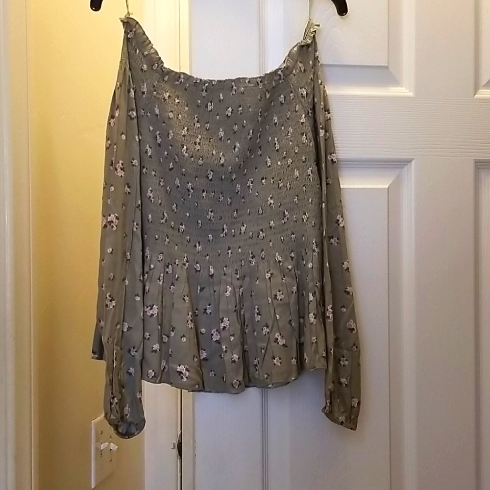 Evenings off the shoulder blouse